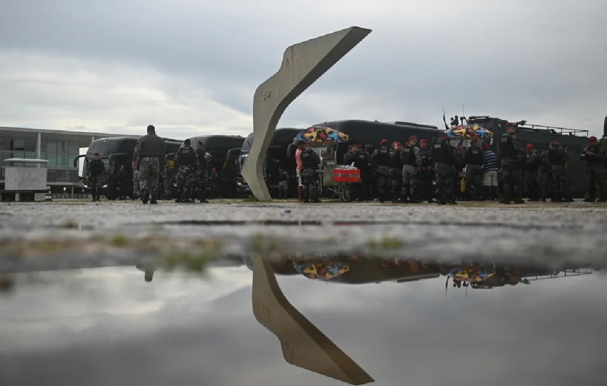 La policía de Brasil aumentó esfuerzos tras manifestaciones en Brasilia (EFE)