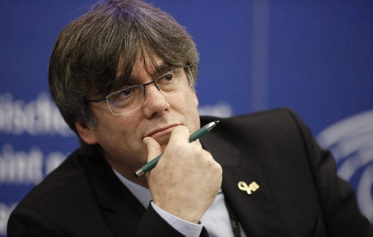 Carles Puigdemont líder del intento de la independencia de Cataluña (AP)