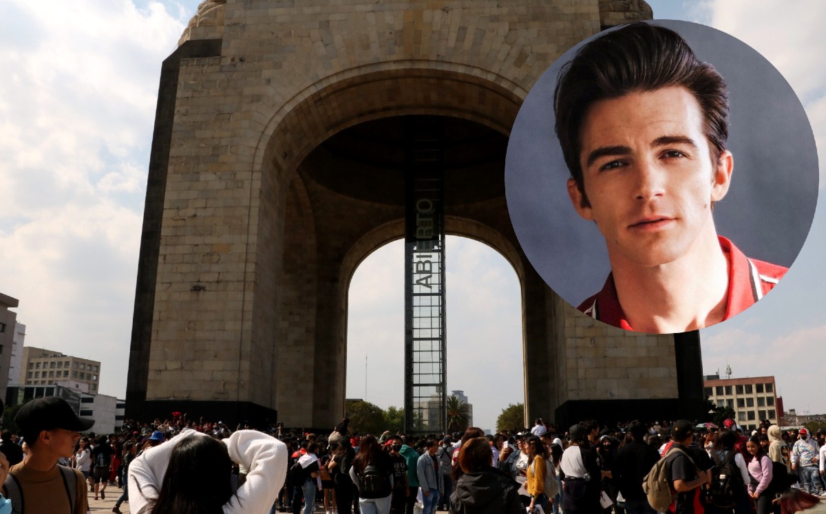Drake Bell en CdMx (Fotografía: Axel Velazquez e Instagram)