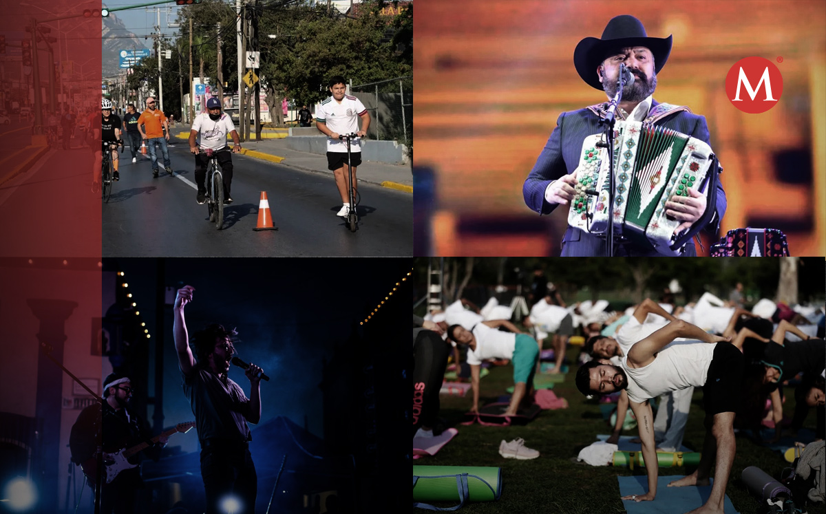 Fin de semana deportivo y musical en Monterrey.
