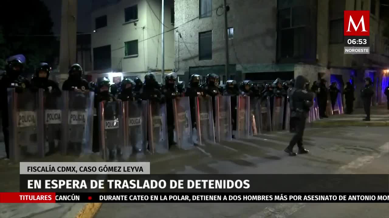 Fiscalía CdMx en espera de traslado de detenidos por caso Ciro Gómez Leyva
