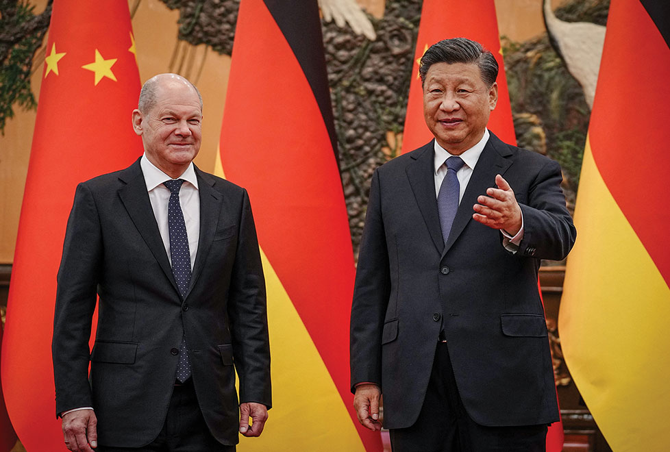 Un aliado. Durante su reciente visita a Pekín, el canciller alemán, Olaf Scholz, declaró que ve a China como un socio comercial importante.