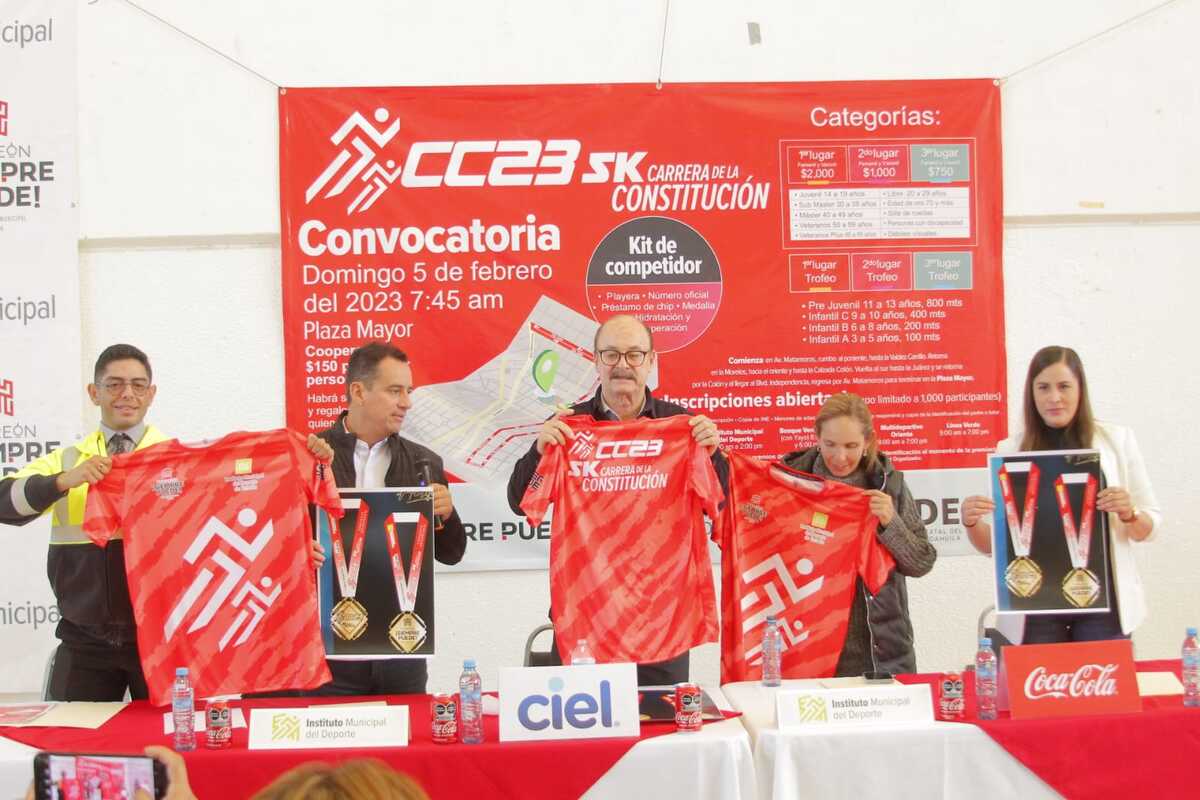 Se celebrará la tradicional carrera atlética 5K de la Constitución. (Manuel Guadarrama)