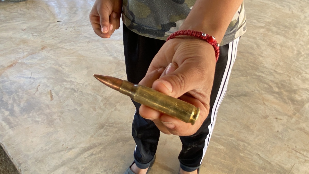 Continúan el hallazgo de balas y armas. (Carlos Raeb Morales)