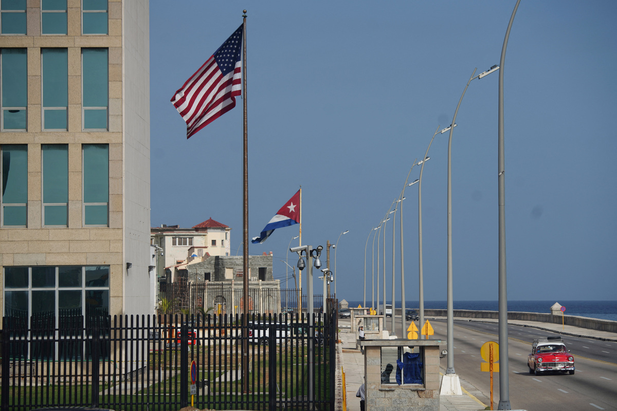 Embajada de Estados Unidos en La Habana. (Reuters)