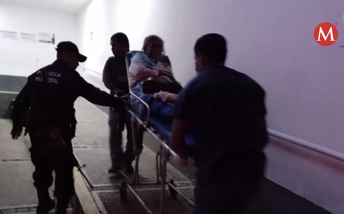 Abuelita atropellada en Tempoal