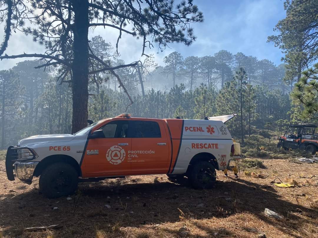 El incendio comenzó a esparcirse de manera rápida. Foto: Especial