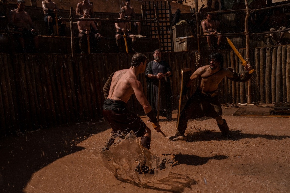 Las históricas peleas forman parte de la producción. Especial