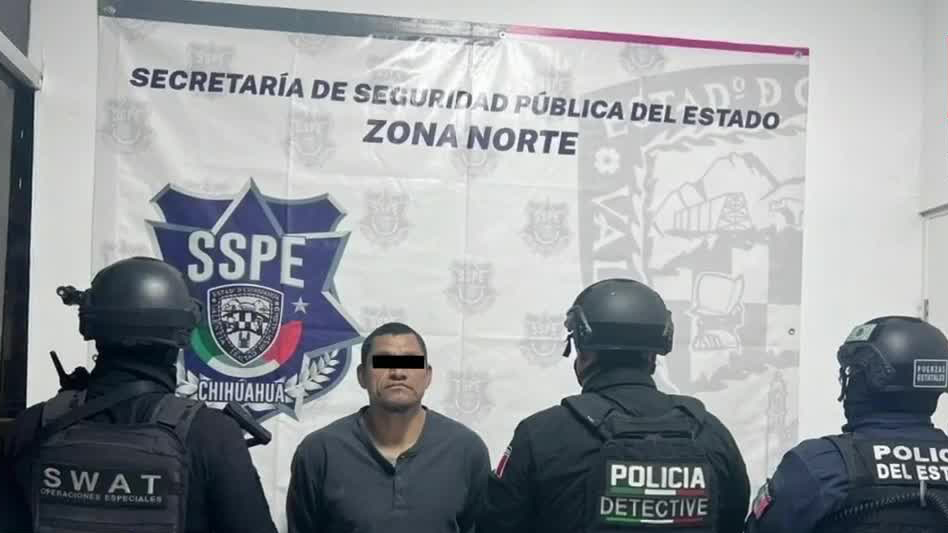 Otro más, detienen a “El Toro” prófugo del Cereso 3 en Ciudad Juárez, Chihuahua