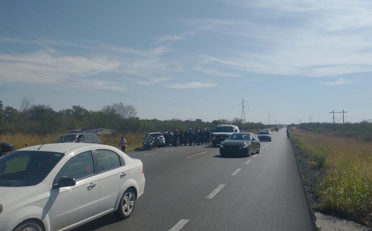 Menor de edad se lesiona tras choque en Hidalgo, Tamaulipas. (SSP)
