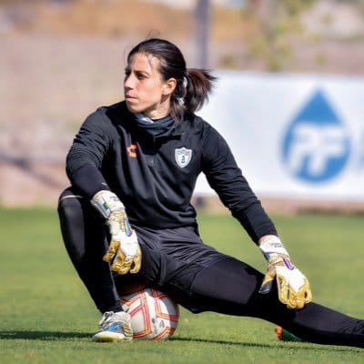 Renata Masciarelli  portera de Pachuca femenil (Twitter)