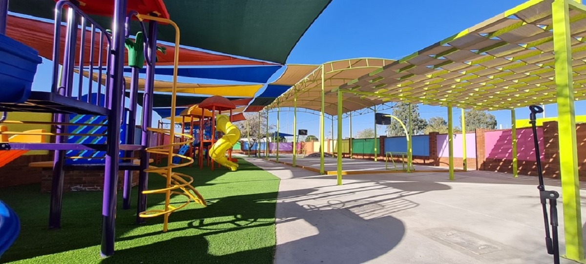 Cuentan con una área de juegos, canchas y de más espacios recreativos para los menores. (cortesía)