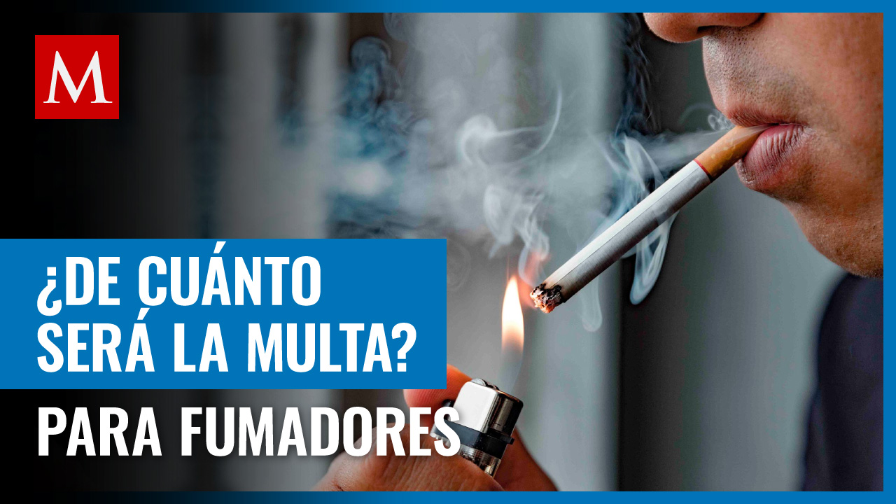 Ley Antitabaco: ¿De cuánto será la multa a fumadores en la CdMx?