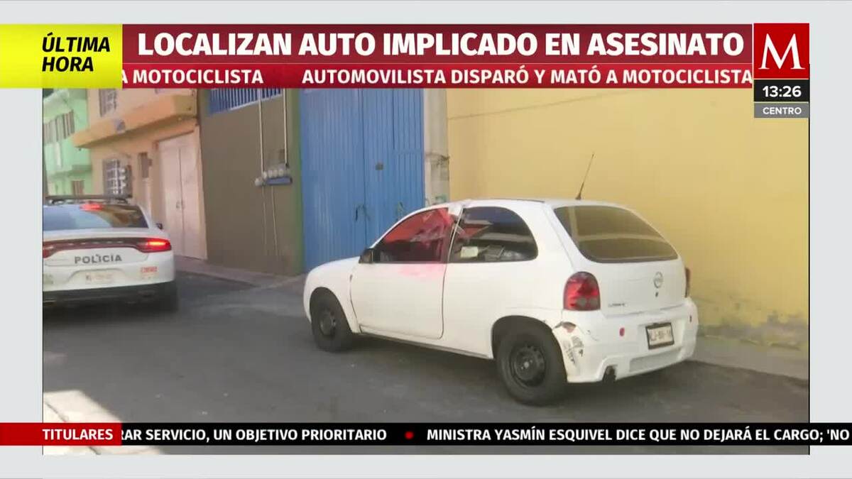 Localizan en Iztapalapa auto implicado en asesinato de motociclista