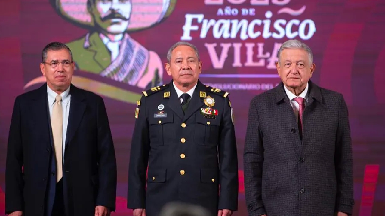 Nombran a David Córdova Campos nuevo comandante de la Guardia Nacional