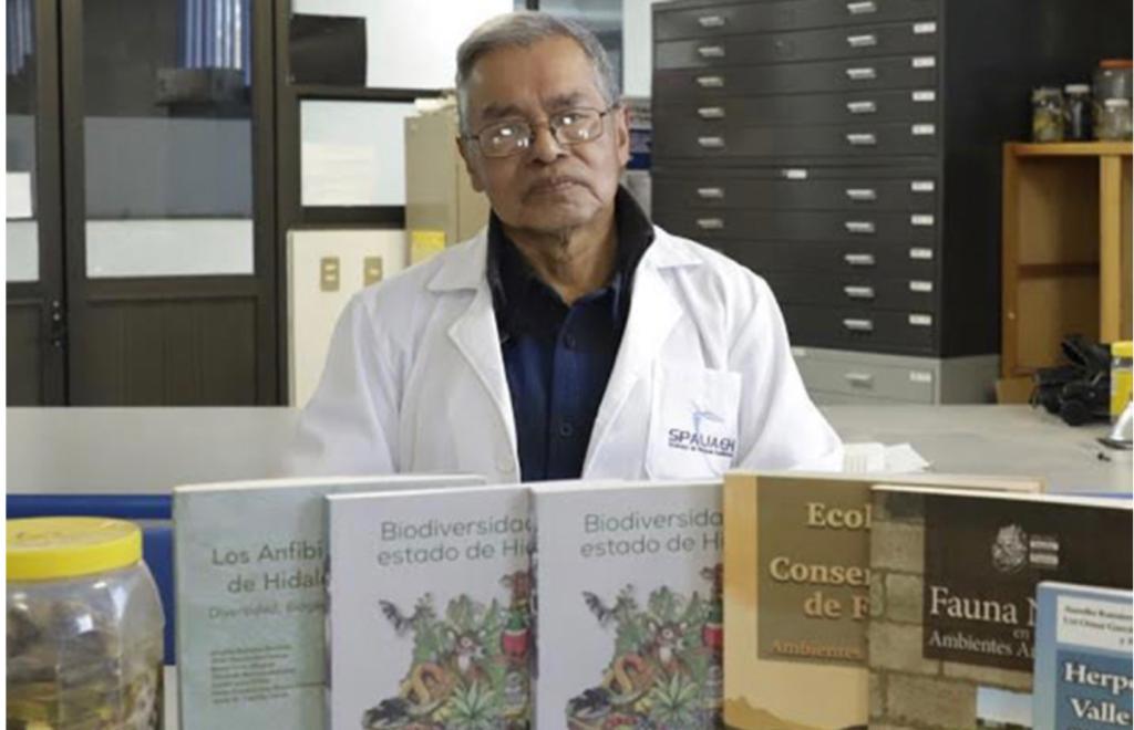 Ramírez Bautista, profesor investigador del Área Académica de Biología. (Cortesía)