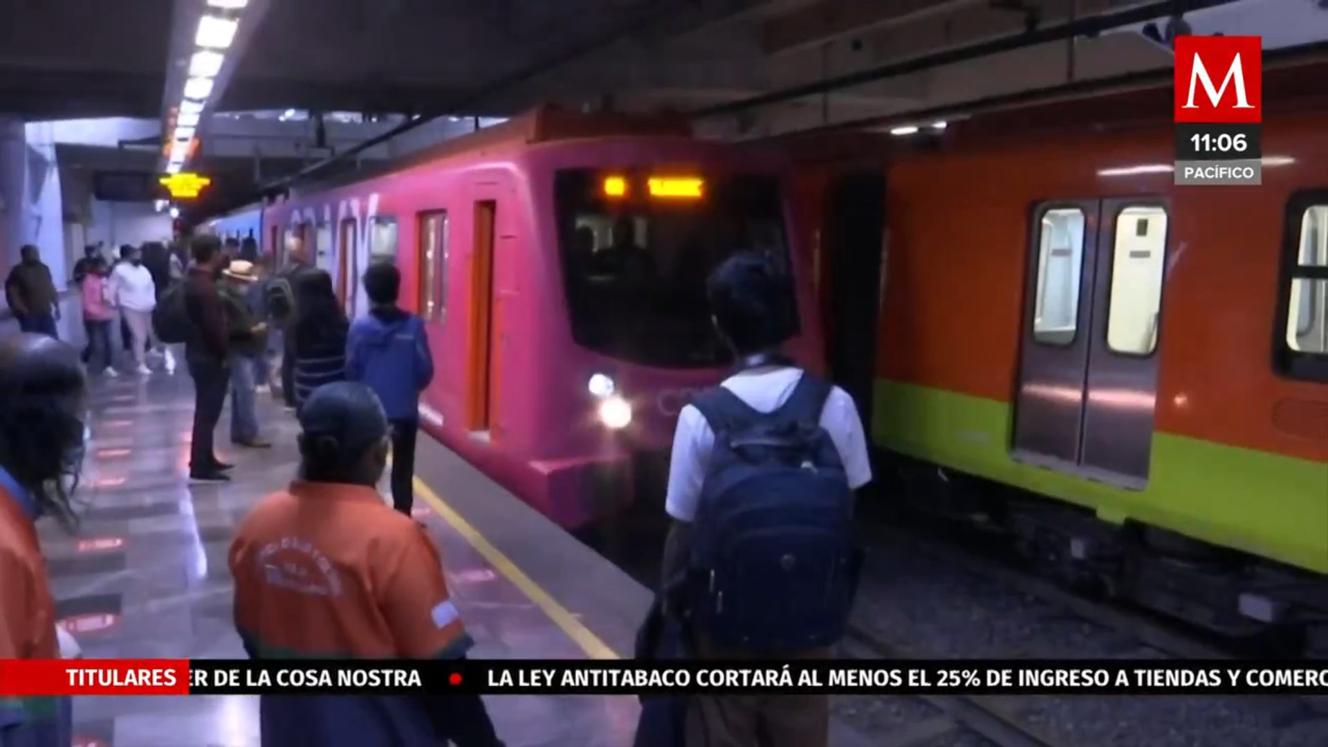 Reabre tramo subterráneo de la Línea 12 del Metro CdMx
