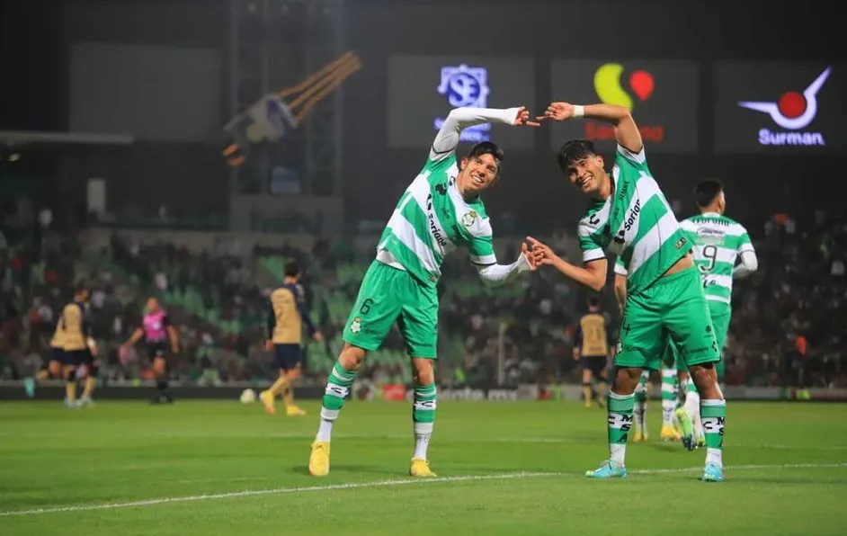 ¡Se desquita! Santos golea 3-0 a Pumas