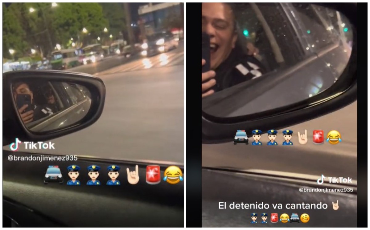 Video de un joven cantando RBD en una patrulla se vuelve viral (Especial).