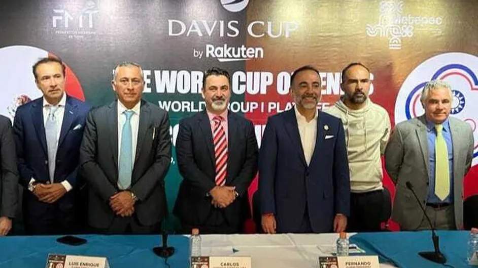 Copa Davis regresa al Edomex; Metepec será sede del evento internacional
