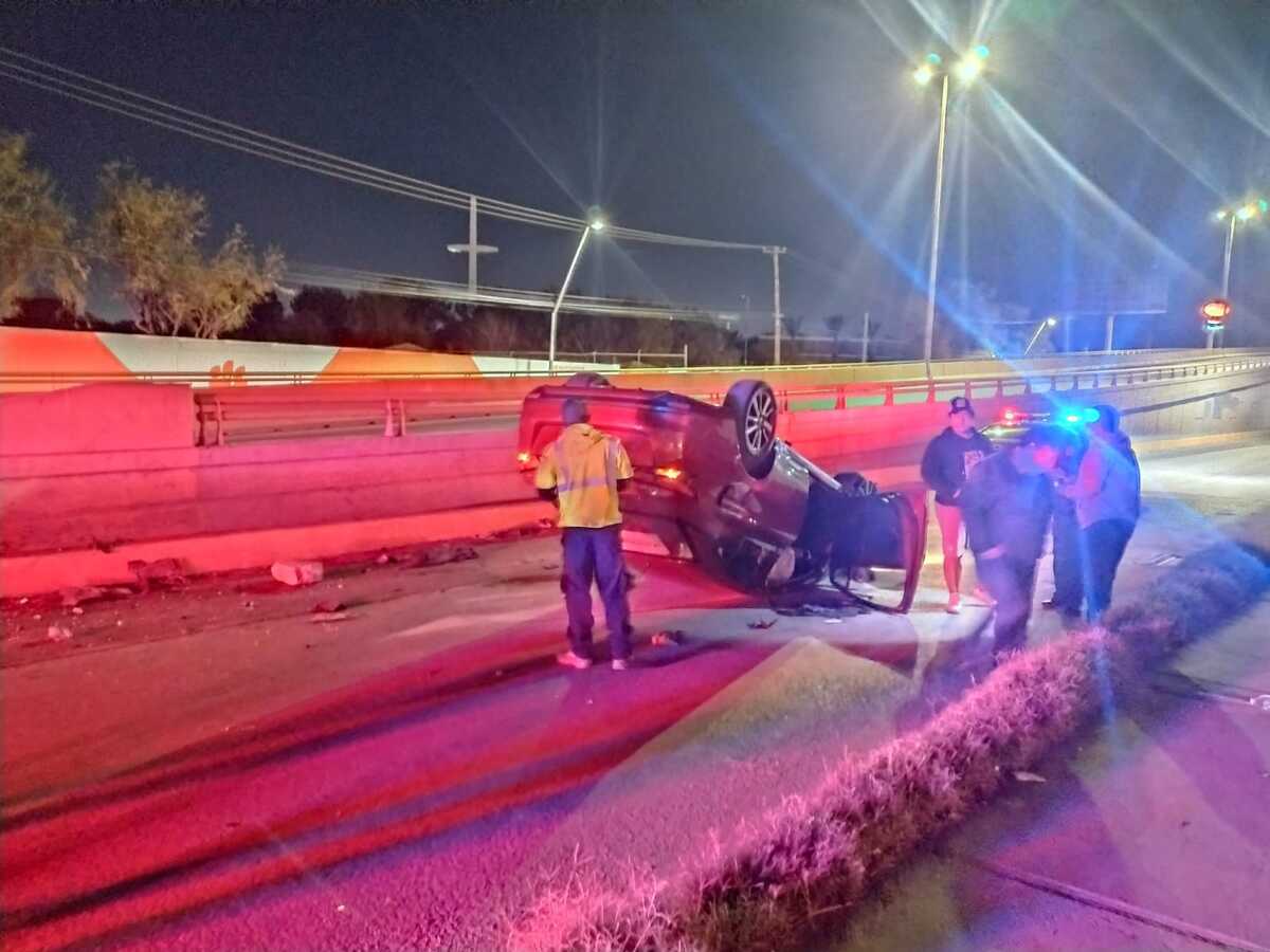 El conductor resulto con una herida en la frente. | Especial