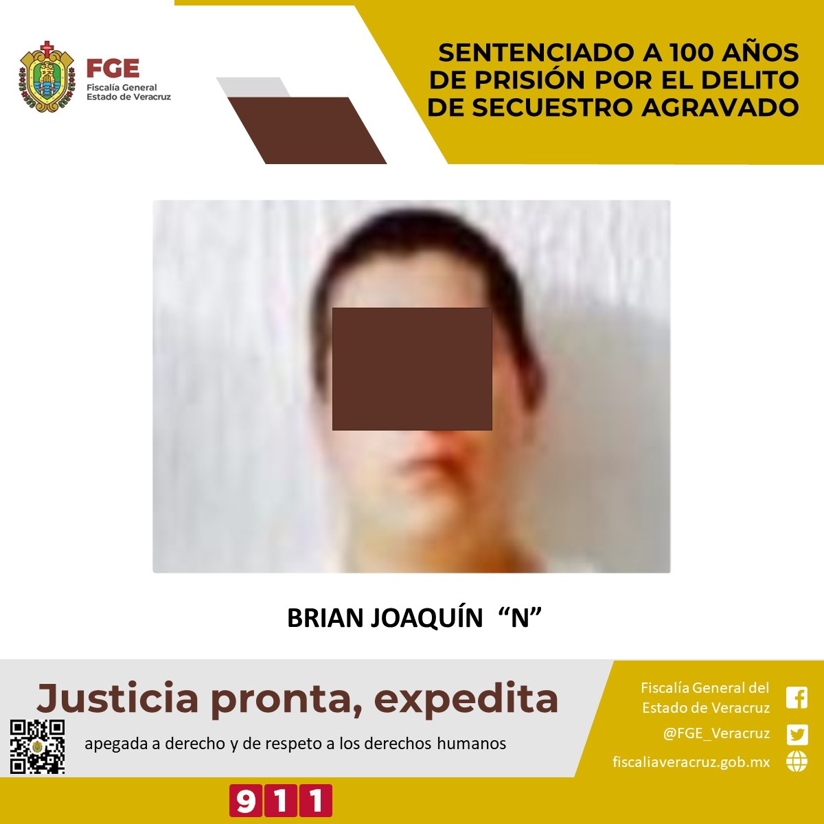 Se informó que el imputado, Brian Joaquín 'N', mató a un taxista en Camerino Z. Mendoza. (Isabel Zamudio)