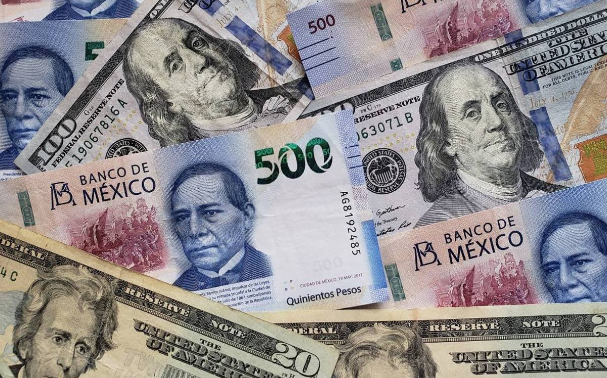 El peso gana terreno frente al dólar. Foto: (Shutterstock).