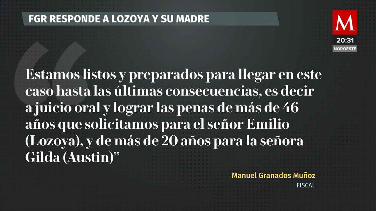 "Confío en sentido humano de AMLO": mamá de Lozoya sobre acuerdo reparatorio por caso Odebrecht