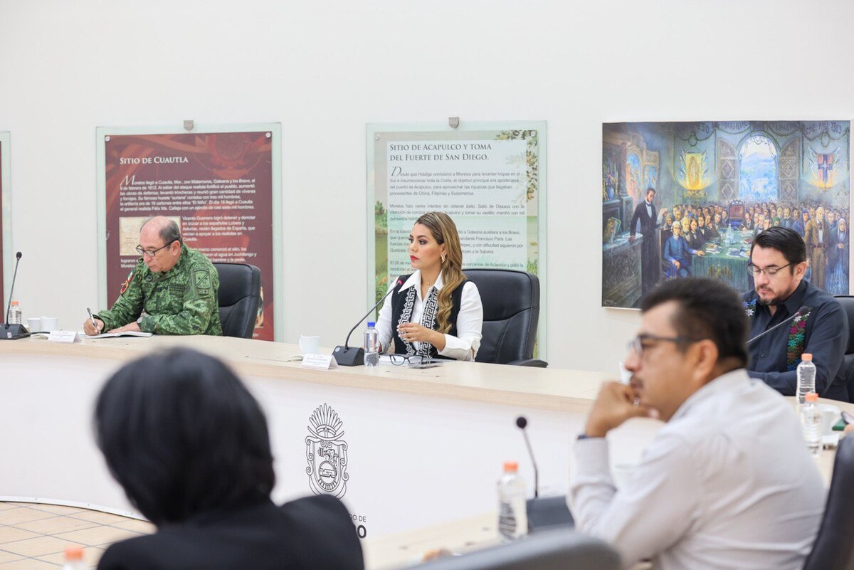 Encabeza Evelyn Salgado sesión de la Mesa de Coordinación para la Construcción de la Paz | Especial