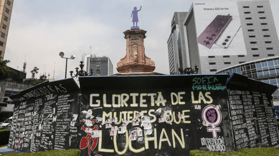 Mujer de Amajac podría compartir espacio con glorieta de Mujeres que Luchan, dice Sheinbaum