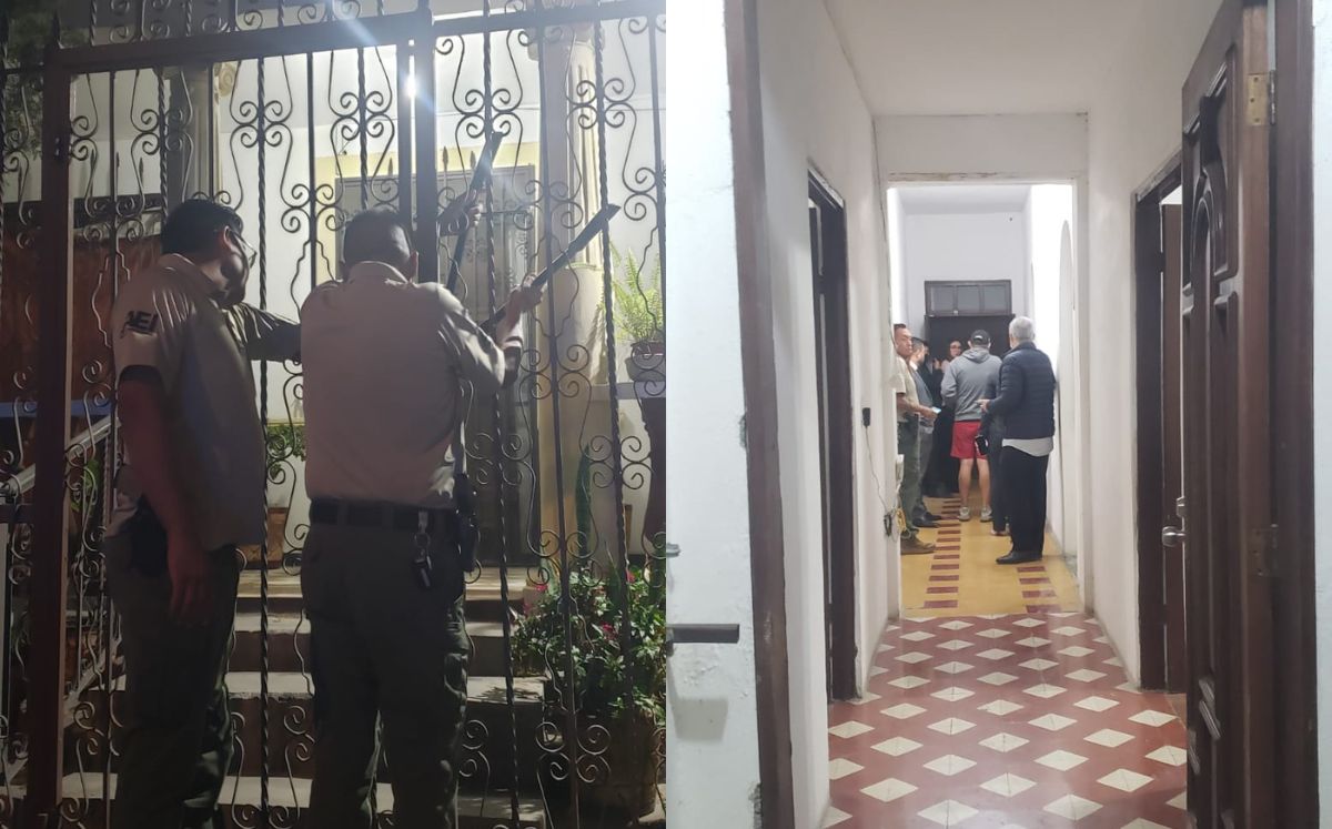 La Agencia Estatal de Investigaciones resguardó documentación y mobiliario | Especial