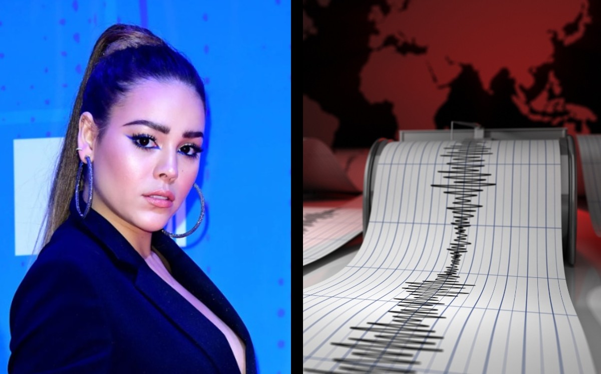 Danna Paola sí sintió en CdMx el sismo de esta madrugada con epicentro en Morelos | ESPECIAL
