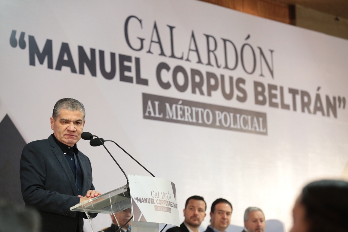 El gobernador destacó la relevancia del trabajo de las fuerzas de seguridad que permiten consolidar el desarrollo de Coahuila. | Especial