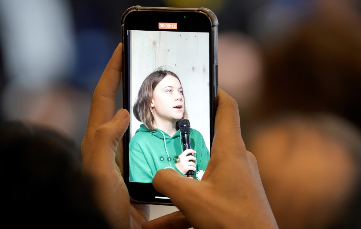 Greta Thunberg asistió al Foro Económico Mundial. | AP