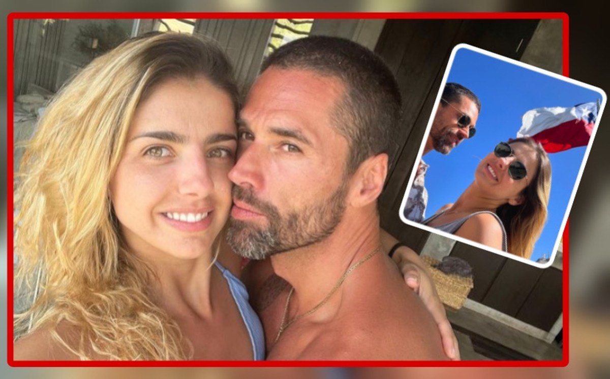 Michelle Renaud y Matías Novoa viajaron a Chile para festejar sus seis meses de noviazgo (Especial)