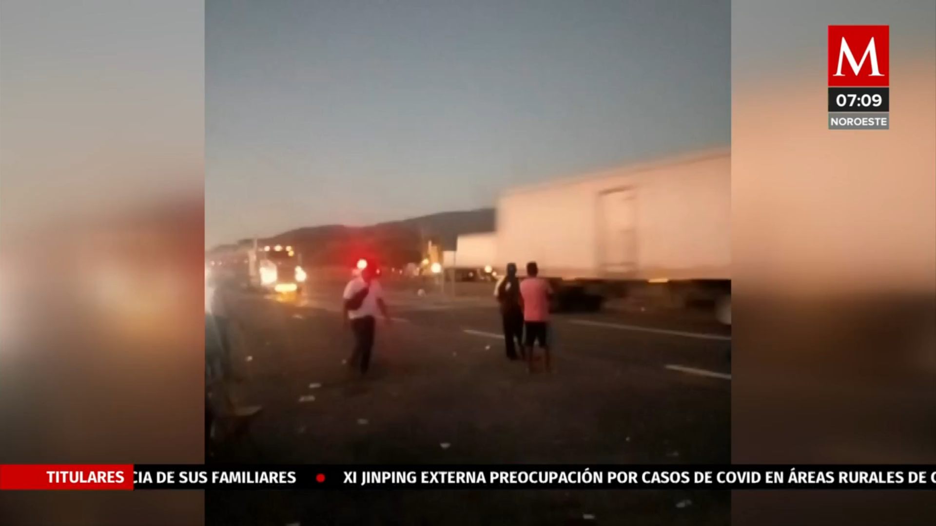 Muere pareja al ser impactados por un tráiler en Tres Valles, Veracruz
