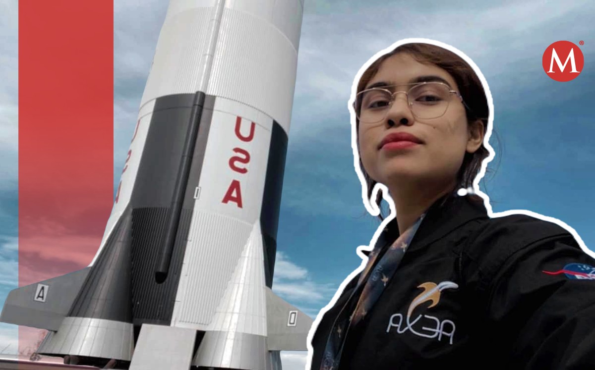 Alejandra González Martínez, estudiante de Tamaulipas, obtuvo un reconocimiento de la NASA