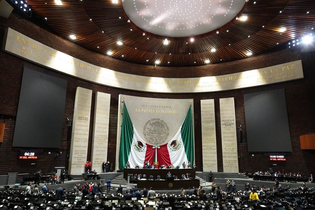 Interior de la Cámara de Diputados. (Cuartoscuro)
