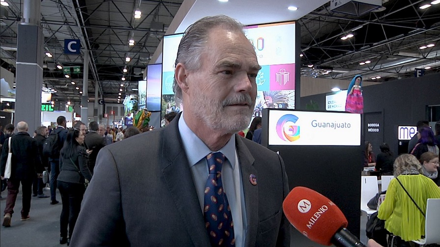 Juan José Álvarez Brunel, secretario de Turismo de Guanajuato.