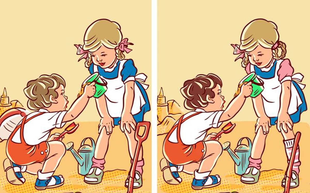 Solo los más listos podrán encontrar las 8 diferencias | Genial Gurú