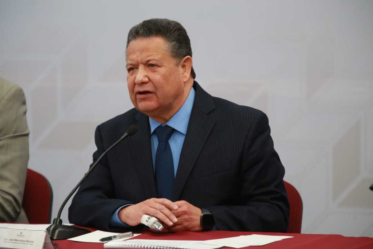 Julio Menchaca Salazar, gobernador de Hidalgo. (Jorge Sánchez)