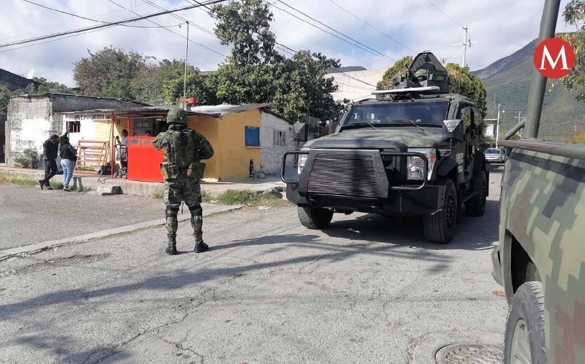 Operativos del Ejército mexicano en Ciudad Victoria.