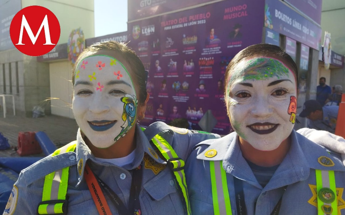 Policías viales en Feria de León 2023