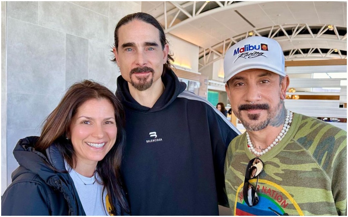 Alessandra Rosaldo y Backstreet Boys | Instagram