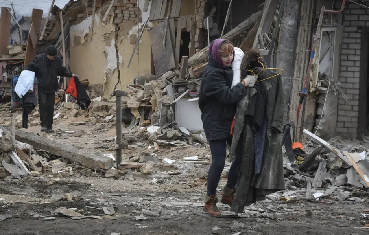 Anteriormente, durante el conflicto de la península de Crimea en 2014, los crímenes de trata se cuadriplicaron (AP)