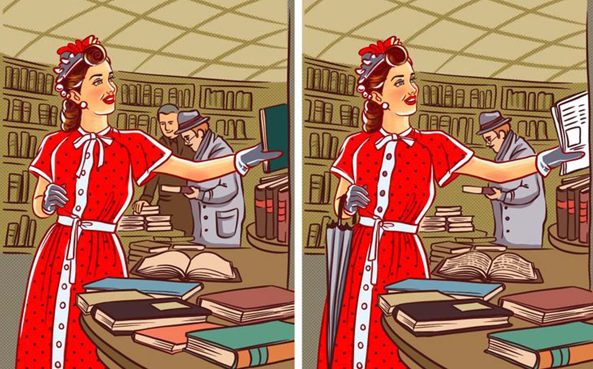 Encuentra las 8 diferencias que se esconden en la ilustración | Genial Gurú
