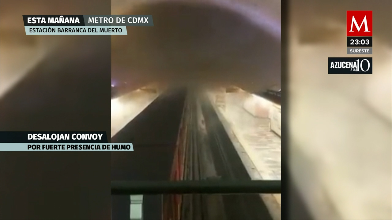 Humo en Línea 7 del Metro se generó por sobrecalentamiento de cable