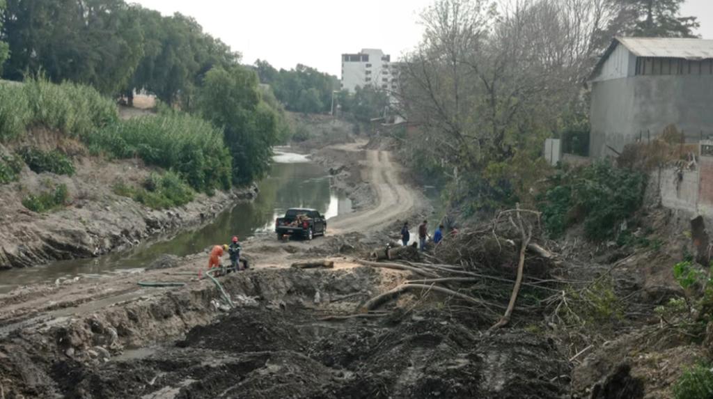 En la zona ribereña se percataron de la presencia de fuertes olores, tanto de residuos sólidos orgánicos, disolventes. (Francisco Villeda)