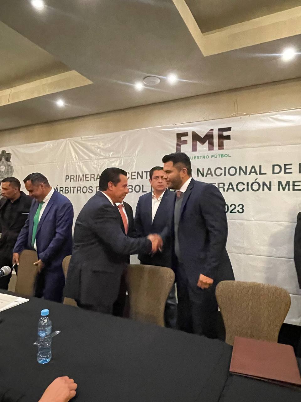 Armando Archundia y Miguel Ángel Moreno Primer Concentración Nacional de Instructores para árbitros (Cortesía)