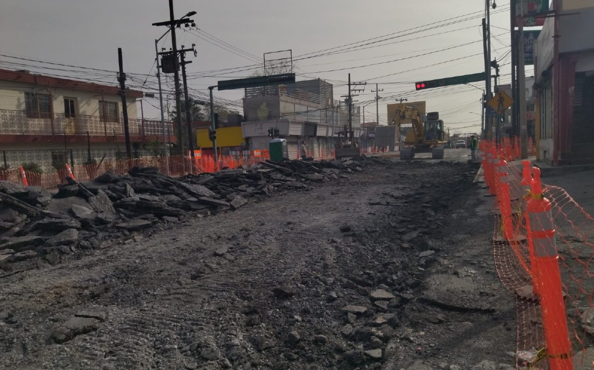 El conjunto de obras inició el 10 de octubre de 2022 y se contempla que tarden hasta un año en concluir. Foto: Sandra González